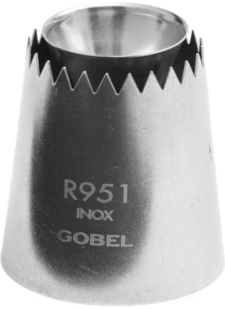 Douille Sultane Cannelée Cône Sortant en Inox - ⌀ 30 mm