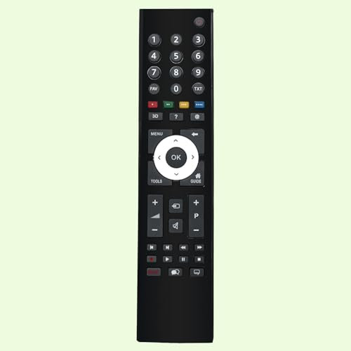 Ersatz-Fernbedienung TP7187 TP7187R, Fit for Grundig TV 40 VLE 6220 BH, 40 VLE 7230 BH; 46 FLE 9170 SL; 40 FLE 9170 SL; 26 VLE 7201 BH 32 VLE 6220 BH; 42 VLE 983 BL; 50 VLE 930 BL;