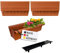 Hossi's Wholesale 12 Euro-Paletten Blumenkästen-Einsätze | mit Hängesystem zum Einhängen | 37,3cm Terrakotta | Pflanzkasten für Europalette Palette | Balkonkasten | Blumentopf | extrem stabil