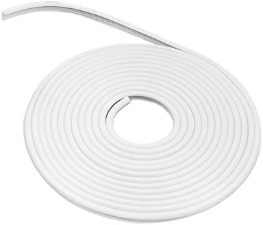 Fonowx Bloqueo de Revestimiento de Piscina Resistente, Multiusos, Accesorios de 60 Pies, Tira de Bloqueo Flexible de PVC