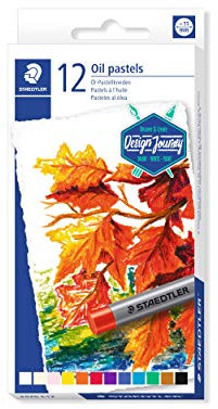 STAEDTLER-2420 ST Ceras Blandas, Multicolor, 12 Pasteles (Faber Eberhard 2420 C12)