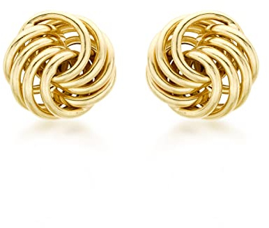 Carissima Gold Damen Ohrstecker Gelbgold Knoten