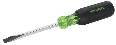 Greenlee 0153-12C Screwdriver, Heavy Duty, Keystone Tip 1/4 x 6