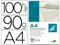 Liderpapel Papier A4, 90 g/m², cremefarben, 100 Stück