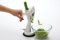 Kitchen Craft Rotierender Bohnenschneider mit Saugnapf