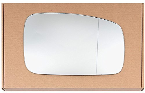 Less4spares Cristal de espejo retrovisor derecho compatible con Kia Sorento 2002-2009 STICK-ON lado del conductor con punto ciego