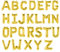 Folienballons Buchstaben Gold - 40 / 80 / 100 cm - für Geburtstag Hochzeit Party Dekoration Happy Birthday JGA Geschenk Luftballon Abschluss Riesenballon ABI groß XXL klein mini ( Buchstabe E 40 cm)