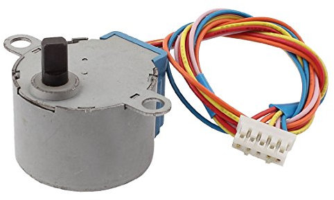 Aexit DC 12V 5mm Schacht Durchm. 5 Kabel Gang Micro Schrittmotoren Stufe Motor 28BYJ48