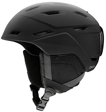 Smith Mission Helm für Erwachsene, Unisex, Mattschwarz, 51/55