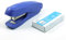 POPESQ® 1 Stk. x Heftzange Hefter Klein mit Klammen 24/6, 26/6 Kunststoff #A4339