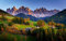 LHJOYSP Geschenke Junge 3D Puzzle 1000 Teile Stadt Herbsttal Italien Dolomiten Südtirol St. Magdalena Kirche San Giovanni 75x50cm