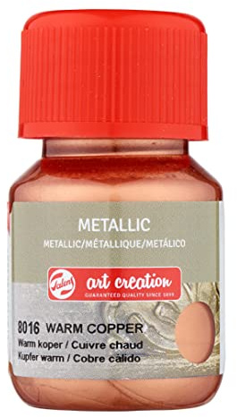Talens Art Creation Metallic - 30 ml Warmes Kupfer Schnell trocknende, wasserbeständige Farbe für verschiedene Oberflächen