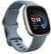 Fitbit Versa 4 Fitness Smartwatch with Daily Readiness, GPS, 24/7 Heart Rate, 40+ Exercise Modes, Sleep Tracking and more, Waterfall Blue/Platinum, One Size (S & L Bands Included)