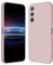 RankOne Custodia per Samsung Galaxy A54 5G (6.4 Inches) Cover Morbida in Silicone TPU - Polvere di sabbia