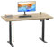 VCM Höhenverstellbarer Schreibtisch | stufenlos 71-120 cm elektrisch höhenverstellbar | Computerisch Maße 140x50 | Bürotisch Lona