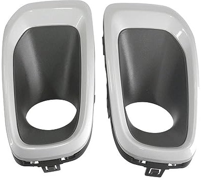 LUISAS Luci Antinebbia Anteriori Griglia per Jeep Renegade 2015 2016 2017 2018,Auto Anteriore Sinistra Destra Paraurti Inferiore Fendinebbia Griglie
