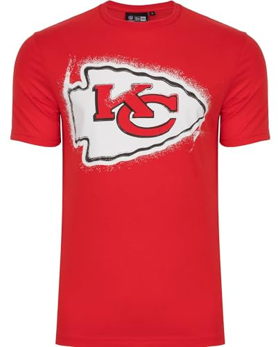 New Era NFL Shirt - Spray Kansas City Chiefs rot - L
