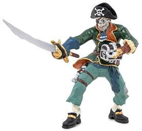 Papo Pirate zombie action figure