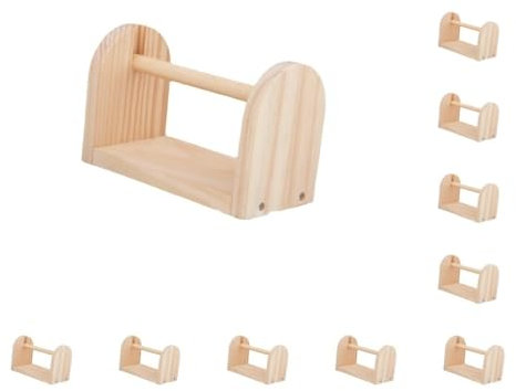 10 Set Yarn Ball Holder Twine Dispenser Spools Holder for Arts Crafts Knit Supplies S 13x6x9 cm