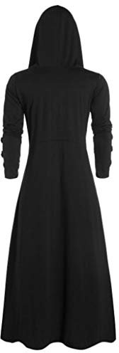 Einfachheit Herren Wind Steam-Punk retro Fashiona Mütze Cardigan Mäntel gotische Umfassungsmantel für Herren Mäntel & Jacken Cord Herren