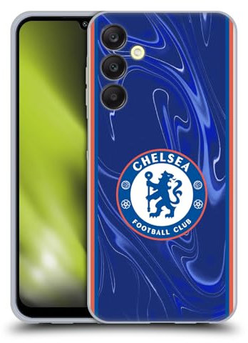Head Case Designs Offizielle Chelsea Football Club Home 2024/25 Trikot Gel Handyhülle Hülle [Militärischer Schutzgrad] Kompatibel mit Samsung Galaxy A25 5G