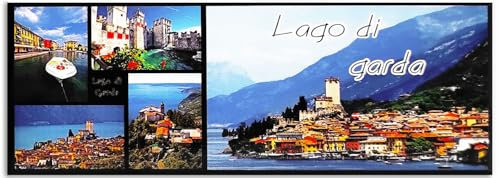 KUSTOM ART Magnet (Magnet) Serie Touristische Orte Gardasee 13 x 4,5 cm eine nette Geschenkidee