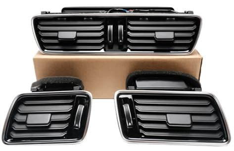 Auto AC Fahrzeug Klimaanlage Lüftungsgitter Für VW Passat B6 B7 CC R36 3AD819728 3AD819702 3AD819701,Kühlergrill Luftauslass Zierrahmen Zubehör,E/Piano Paint Left