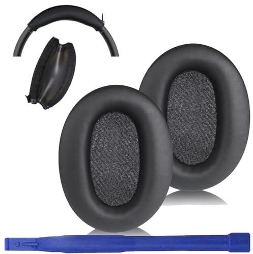 umvowuxa Custodia per archetto per Sony WH-1000XM3/1000XM4, in silicone, compatibile con cuffie Sony WH-1000XM3/1000XM4 (nero)
