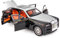 imtfzct 1/18 Rolls Royce Phantom Modellauto, Leichtmetall-Druckguss Sammeltrolley Spielzeugauto, klassisches zweitüriges Modellauto, Logo faltbar, Geschenk （Silber）