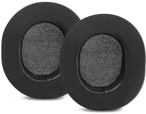 DowiTech Kühlende Ersatz Ohrpolster Kissen Kompatibel mit ATH-M50x M50xBT M50 ATH-WS1100iS/Arctis 7 Arctis 7P 7P+ Arctis Pro/Cloud II/HD280 Pro/Stealth 600 Kopfhörer Ohrpolster mit Kühle Gel