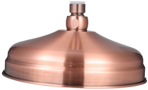 Uonlytech Alcachofa Ducha Antigua Bronce Cabezal De Ducha Laton Boquilla De Baño Agujero De Cobre