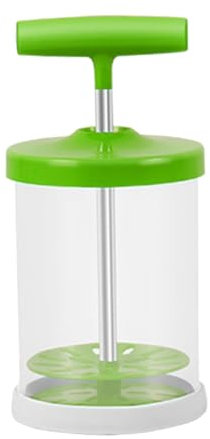 Ciieeo Mousseur à Lait Manuel Abs Pompe à Main Mousseur à Lait Portatif Pour Cappuccinos Et