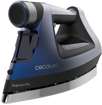 Cecotec Plancha Horizontal con Bomba IronHero 3000 Sauna i-Pump. 3000 W, Thermoblock, Doble Calefactor, Bomba de Agua Integrada, Suela Turbo Slide, Cyclo Clean, Antigoteo, 5 Programas