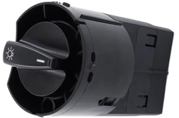 Auto Lichtschalter Kompatibel Mit Skoda Für Fabia 2000–2008 6Y1941531L Auto-Scheinwerfer-Nebelscheinwerfer-Lichtsteuerungsschalterknopf Ohne Panel