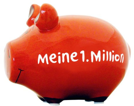 KCG 100957 'Meine 1. Million' Kleinschwein 100957