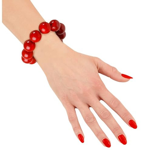 W WIDMANN MILANO Party Fashion - Perlenarmband 50er / 70er Jahre, Armkette, Modeschmuck, Accessoire