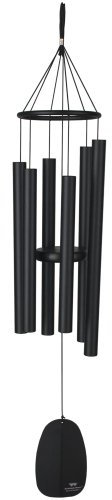 Woodstock Chimes Signature Collection, Bells of Paradise, Black 32, Decor Designs Wind Chimes for Outdoor, Patio, Home or Garden Décor (BPMK)