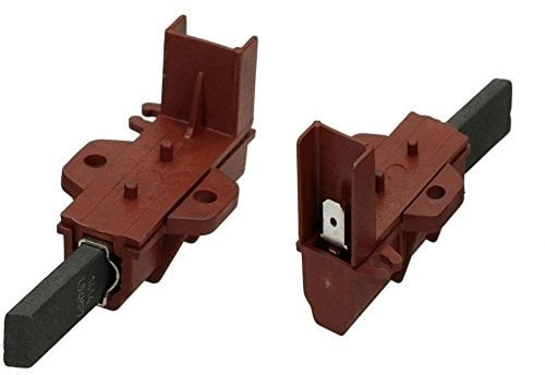 1 COPPIA SPAZZOLE CON CARBONCINI PER MOTORE LAVATRICE ARISTON INDESIT ORIGINALI