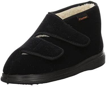 Fischer Bequem Neopren Unisex-Erwachsene Flache Hausschuhe