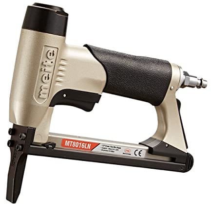 meite MT8016LN Druckluft-Polstertacker mit langem Auslauf – Typ 80, 21GA – Leichter Tacker für DIY, Dekoration, Möbelbau und Holzarbeiten