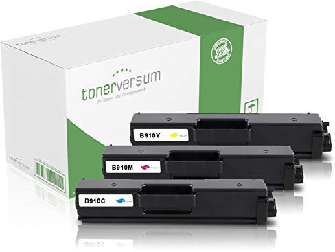 3 Toner kompatibel zu Brother TN-910 Cyan Magenta Gelb für HL-L9310cdw HL-L9310cdwt HL-L9310cdwtt MFC-L9570cdw MFC-L9570cdwt Farblaserdrucker Multipack