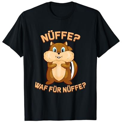 Lustiges Eichhörnchen Futter Lustig Spruch Nagetier Süß T-Shirt