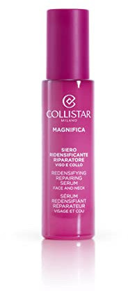 Collistar Magnifica rückfettendes, reparierendes Serum für Gesicht und Hals mit reichhaltiger feuchtigkeitsspendende und aufpolsternde Wirkung, auch für empfindliche Haut geeignet, ohne Silikonen,30ml