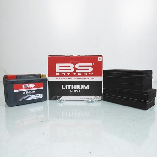 Batterie Lithium BS Battery compatible avec Moto Suzuki 1800 Vlr Intruder Cr 2008 à 2012 BSLi-09 / LFPX20H / 12V 72Wh