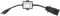Fydun Connecteur de Remorque, Convertisseur de Lumière de Connecteur de Remorque Plug & Play USA 4 Broches à EUR Adaptateur 7 Broches Accessoires de Séparation du Signal de Freinage/Arrêt