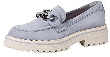 Tamaris Damen Slipper, Navy Nappa, 38 EU