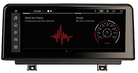 Erisin Qualcomm 10.25 8-Core 4GB+64GB Android 14 Autoradio Bluetooth per BMW Serie 1 F20 F21 Serie 2 F22 F23 NBT Supporta Navigatore IPS Touch Screen iDrive OEM CarPlay Android Auto RDS DAB+ Can-Bus
