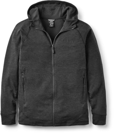 Rab Men's Nexus Fleece Hoody | Full-Zip, Lightweight Hooded Jacket, for Hiking & Climbing