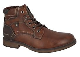 Tom Tailor Herren 6380410001 Mode-Stiefel, Cognac, 40 EU