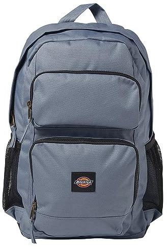 Dickies Rucksack mit zwei Taschen, Stahlblau, AL, Rucksack mit zwei Taschen